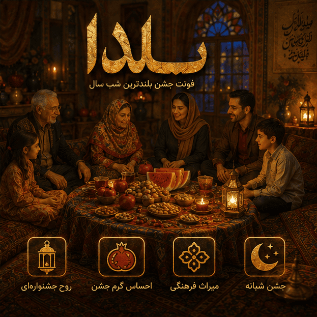 فونت یلدا رایگان | Yalda Font